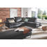 WOHNLANDSCHAFT in Leder Graphitfarben - Chromfarben/Graphitfarben, Design, Leder/Metall (241/272cm) - Chilliano WOHNLANDSCHAFT in Leder Graphitfarben - Chromfarben/Graphitfarben, Design, Leder/Metall (241/272cm) - Chilliano