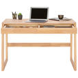 SCHREIBTISCH 120/65/75 cm  in Kernbuche  - Kernbuche, Natur, Holz (120/65/75cm) - Linea Natura