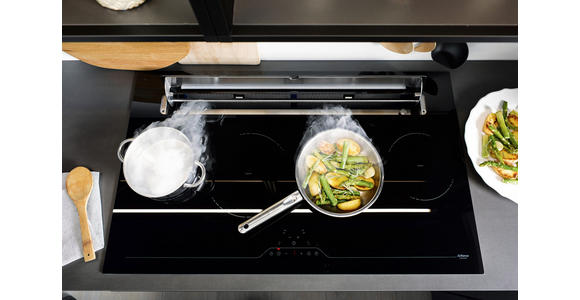 EINBAUKÜCHE   - Dunkelblau, Design, Holzwerkstoff - Novel