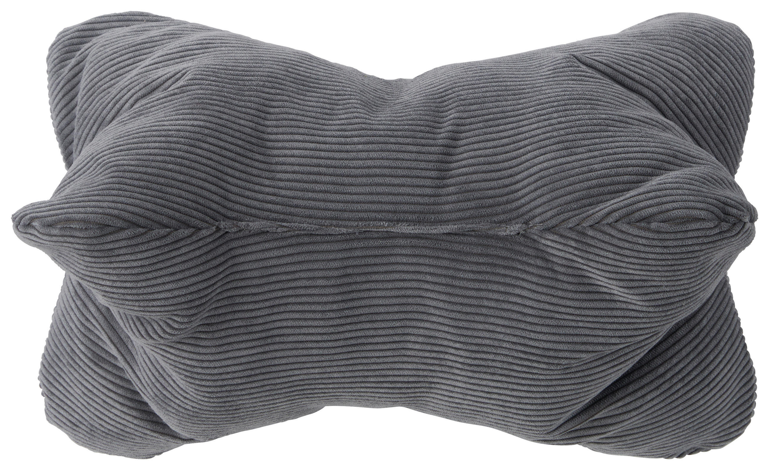 ZIERKISSEN    - Anthrazit, Basics, Textil (24/24/40cm) - Novel