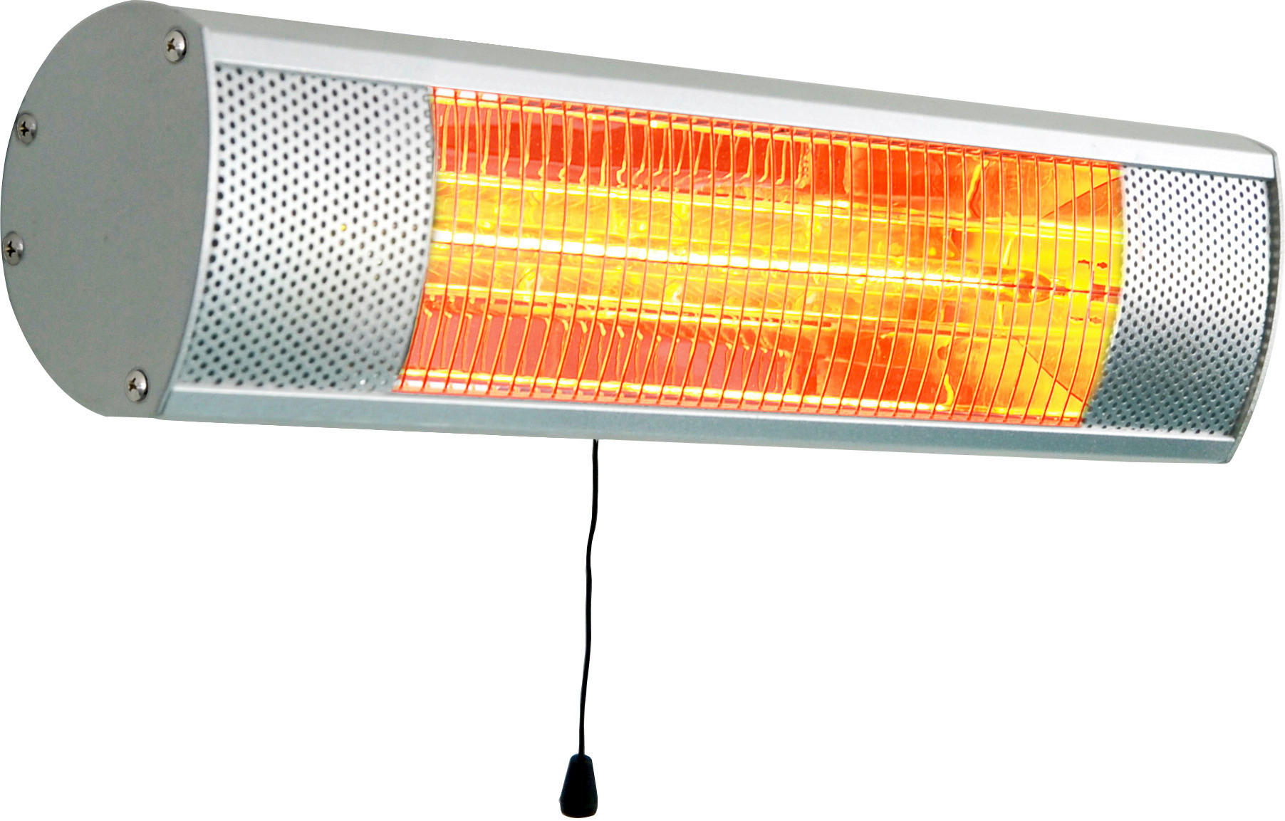 INFRAROTSTRAHLER - Alufarben, Basics, Metall (44,5/10,6/17cm)