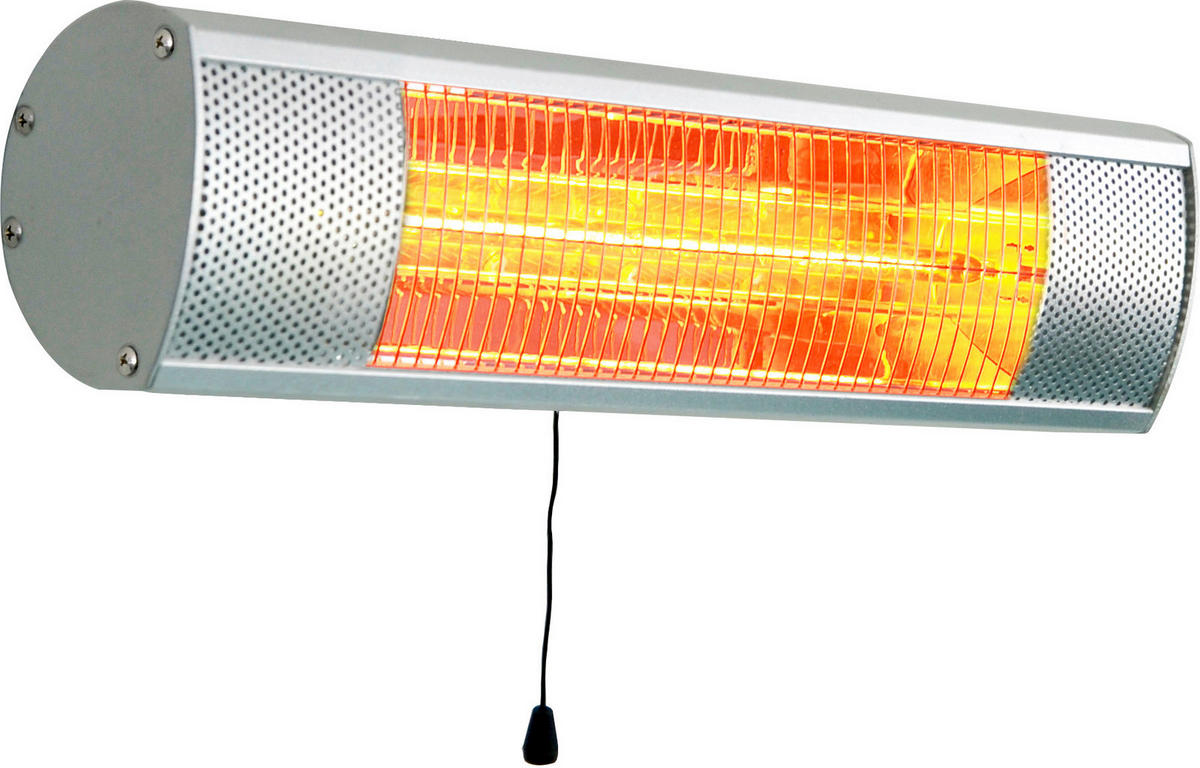 INFRAROTSTRAHLER - Alufarben, Basics, Metall (44,5/10,6/17cm)