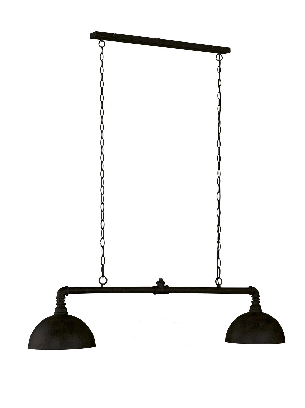 HÄNGELEUCHTE 87/5/140 cm    - Schwarz, Lifestyle, Metall (87/5/140cm) - Fischer & Honsel