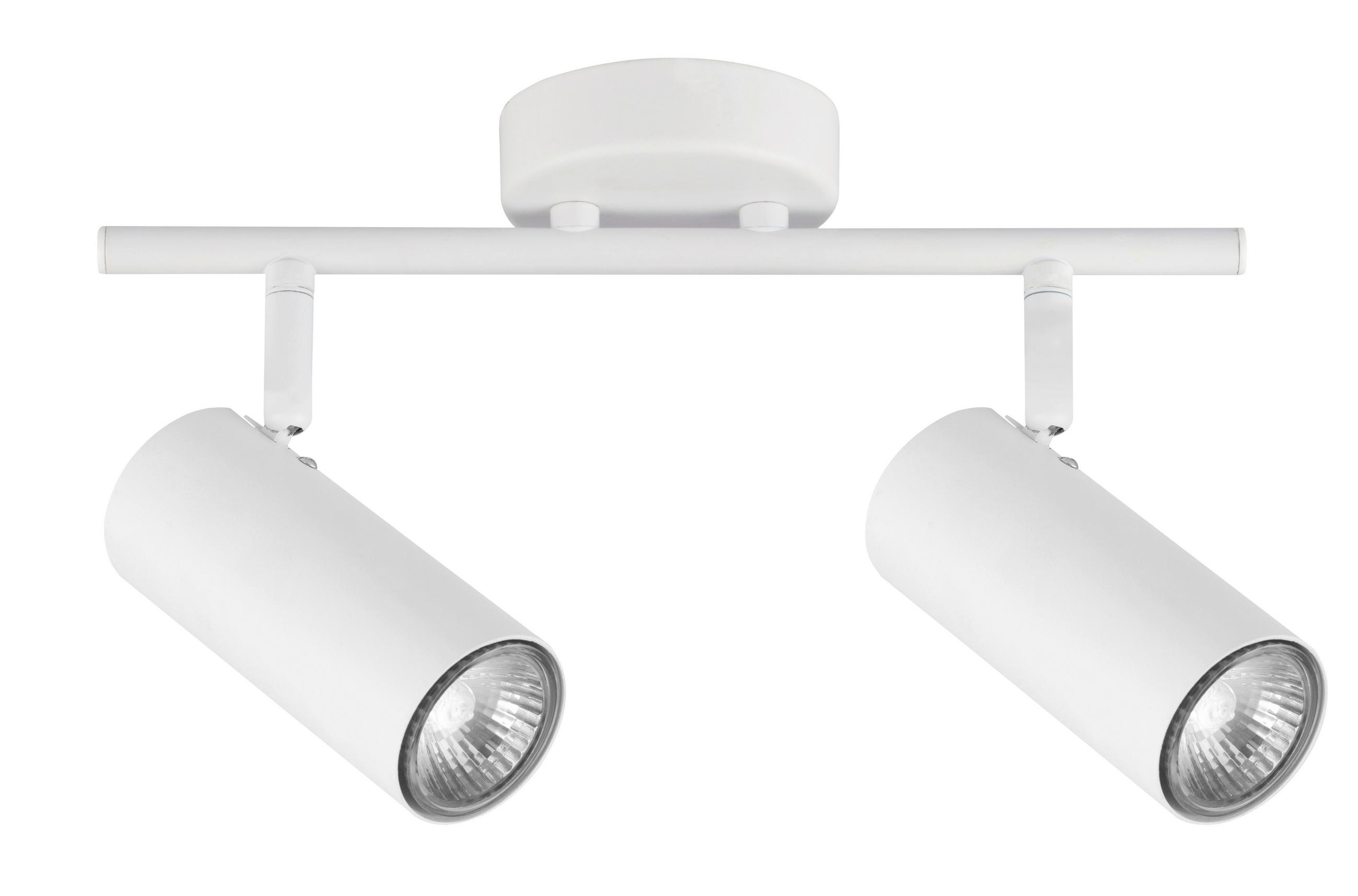 DECKENSTRAHLER 36/9/18 cm  - Weiß, Design, Metall (36/9/18cm)