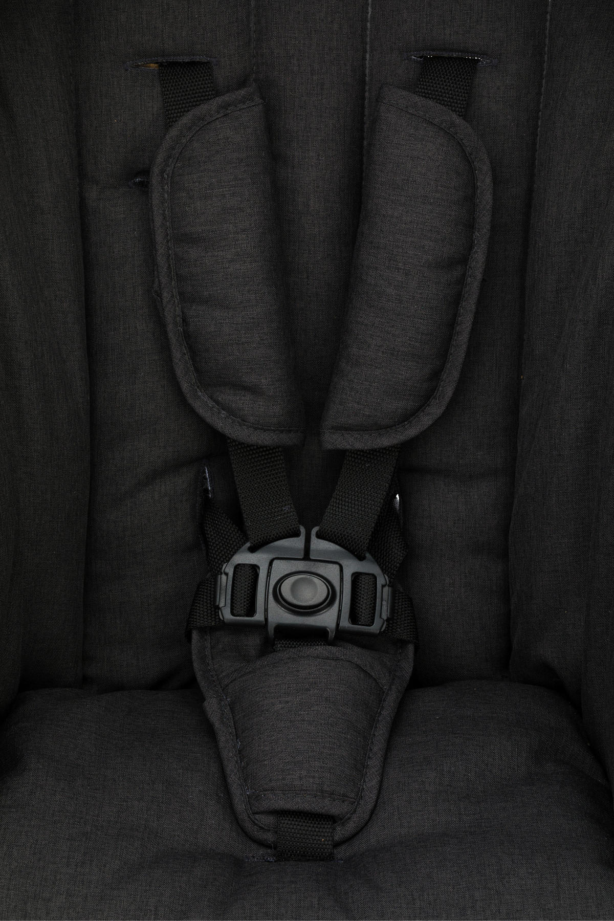 KINDERWAGENSET  JAGUAR  Darkgrey Melange  - Dunkelgrau/Schwarz, Basics, Textil/Metall - Fillikid