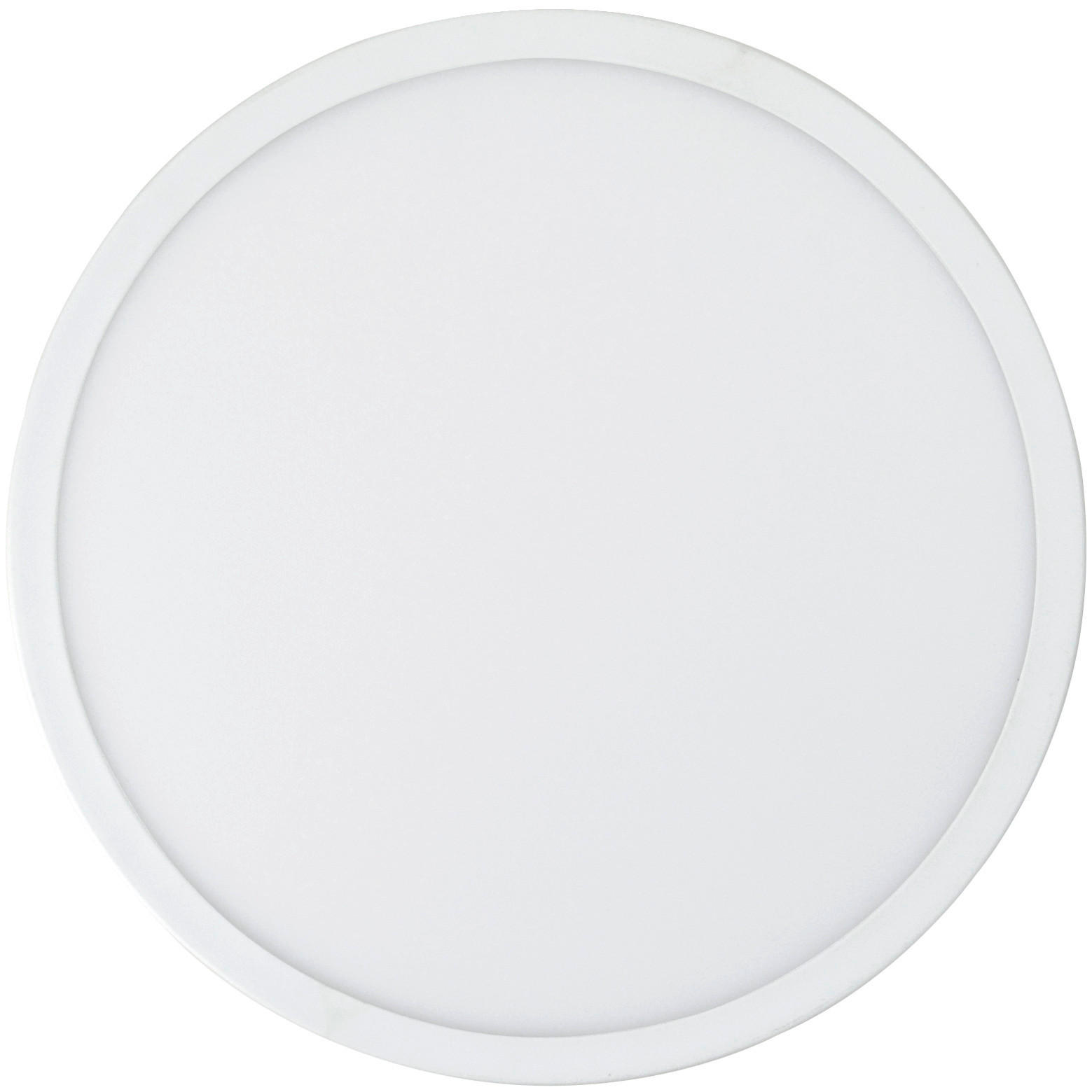 LED-PANEEL Twice² 33/2,5 cm   - Weiß, Basics, Kunststoff (33/2,5cm)