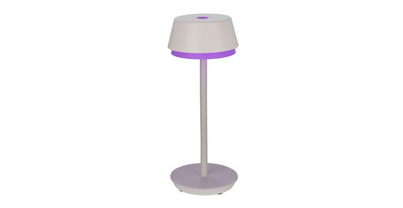LED-TISCHLEUCHTE 12/30 cm - Weiß, Basics, Kunststoff/Metall (12/30cm) - Dieter Knoll