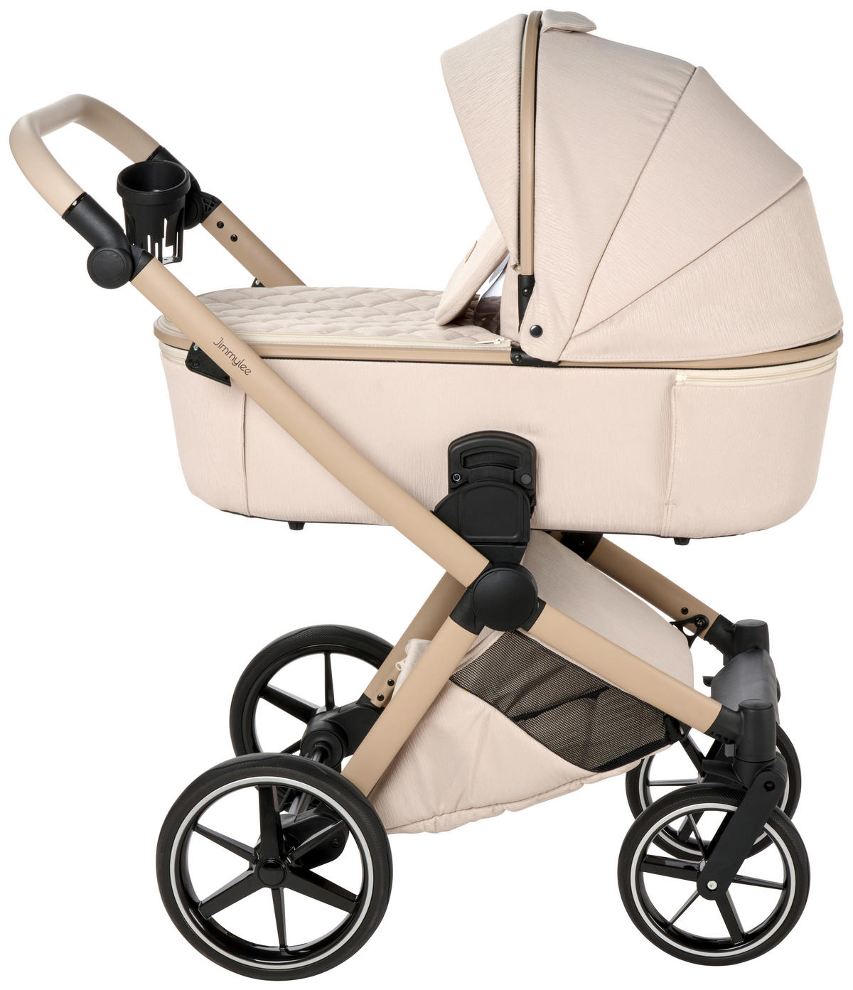 KINDERWAGENSET  - Beige, Trend, Kunststoff/Textil (100/59/106cm) - Jimmylee