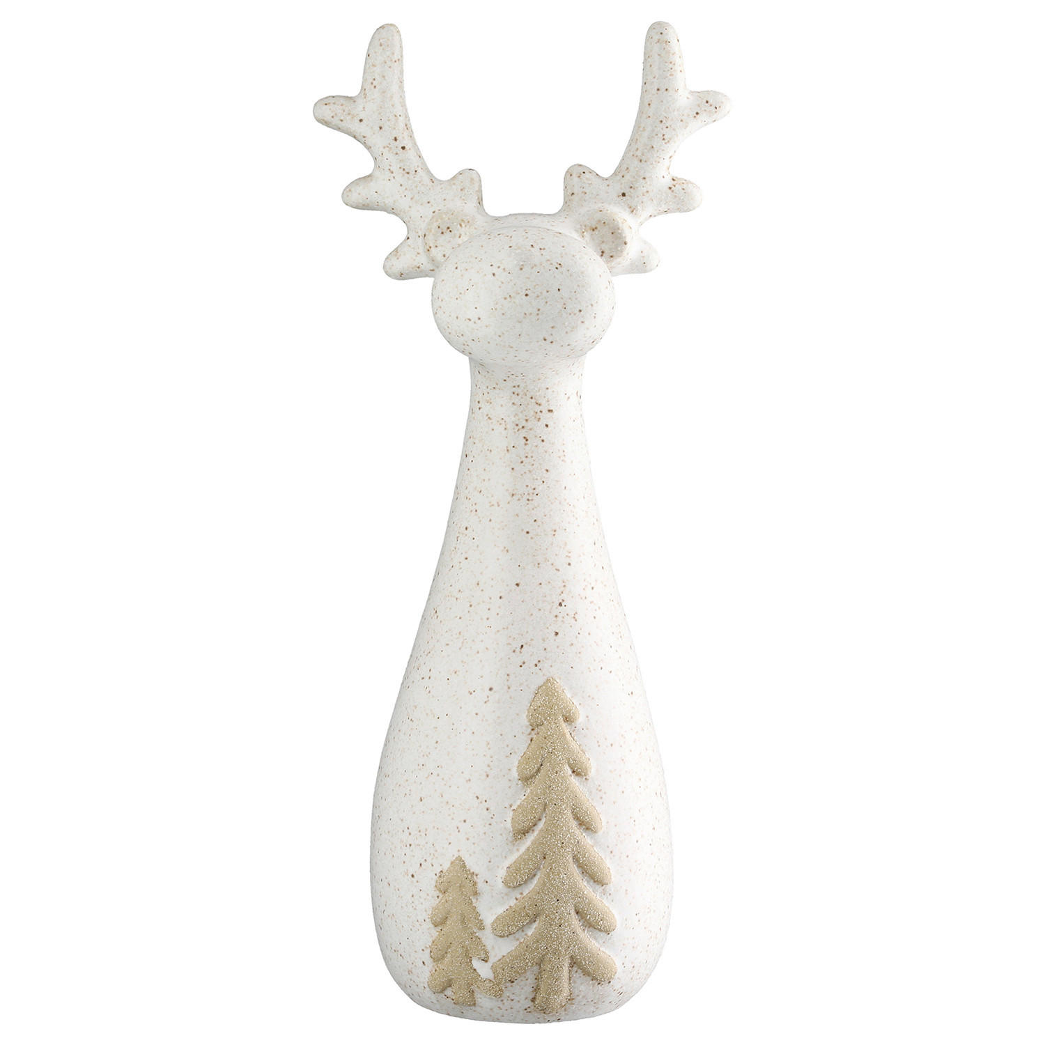 WEIHNACHTSFIGUR - Beige, LIFESTYLE, Keramik (10/23,7/7,5cm)