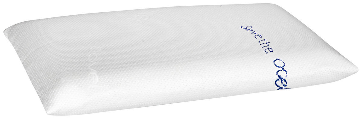 KOPFKISSEN 70/35 cm  - Weiss, Basics, Textil (70/35cm) - Novel