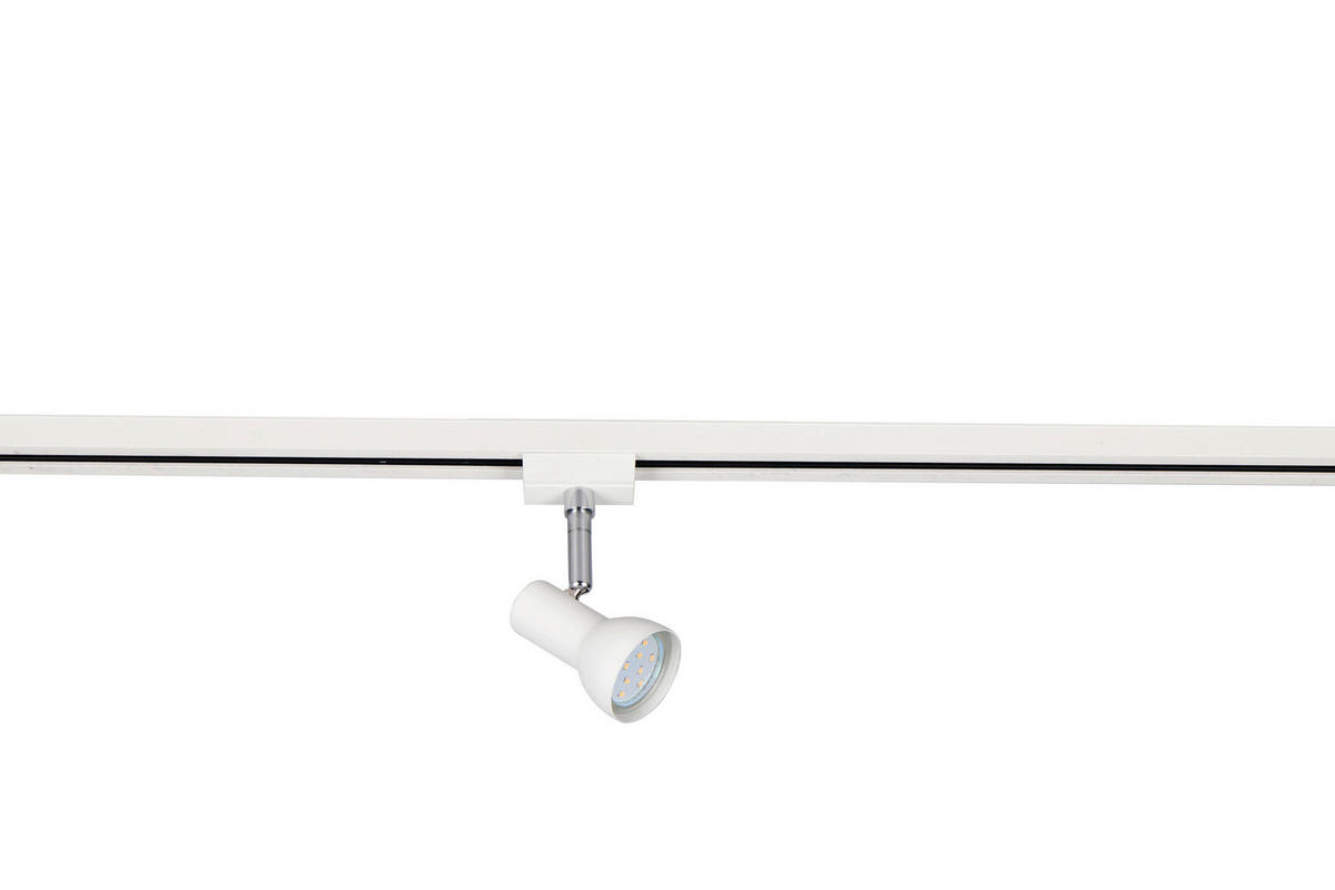 SCHIENENSYSTEM-STRAHLER - Weiss, Konventionell, Metall (14/9/5,5cm) - Trio Leuchten