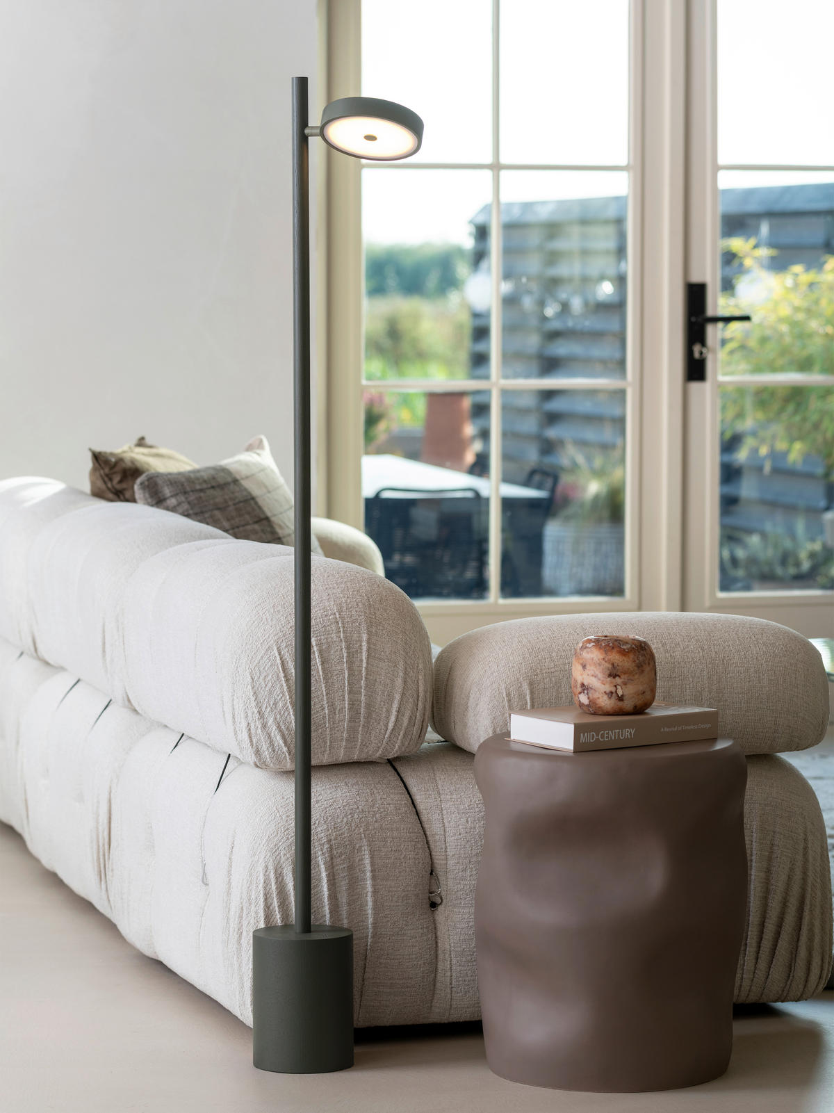 STEHLEUCHTE 20/20/146 cm    - Dunkelgrün, Trend, Holz (20/20/146cm) - Good & Mojo