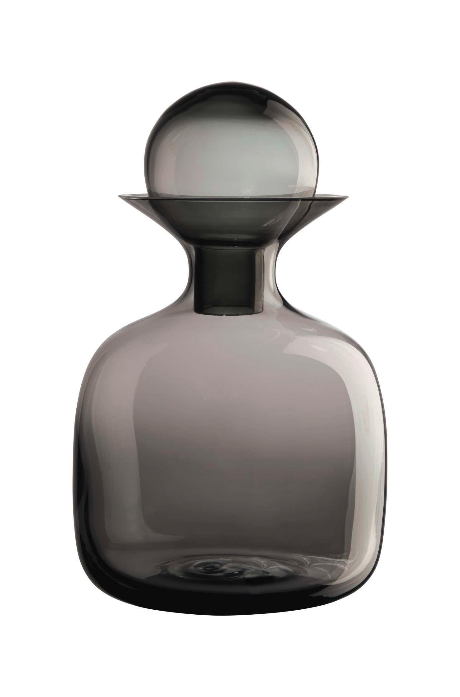 KARAFFE 1,5 L    - Grau, Design, Glas (14,5/18,5cm) - ASA