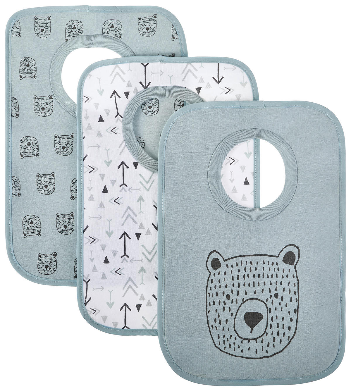 ELŐKE 3 részes  - kék, Basics, textil (25/38cm) - My Baby Lou