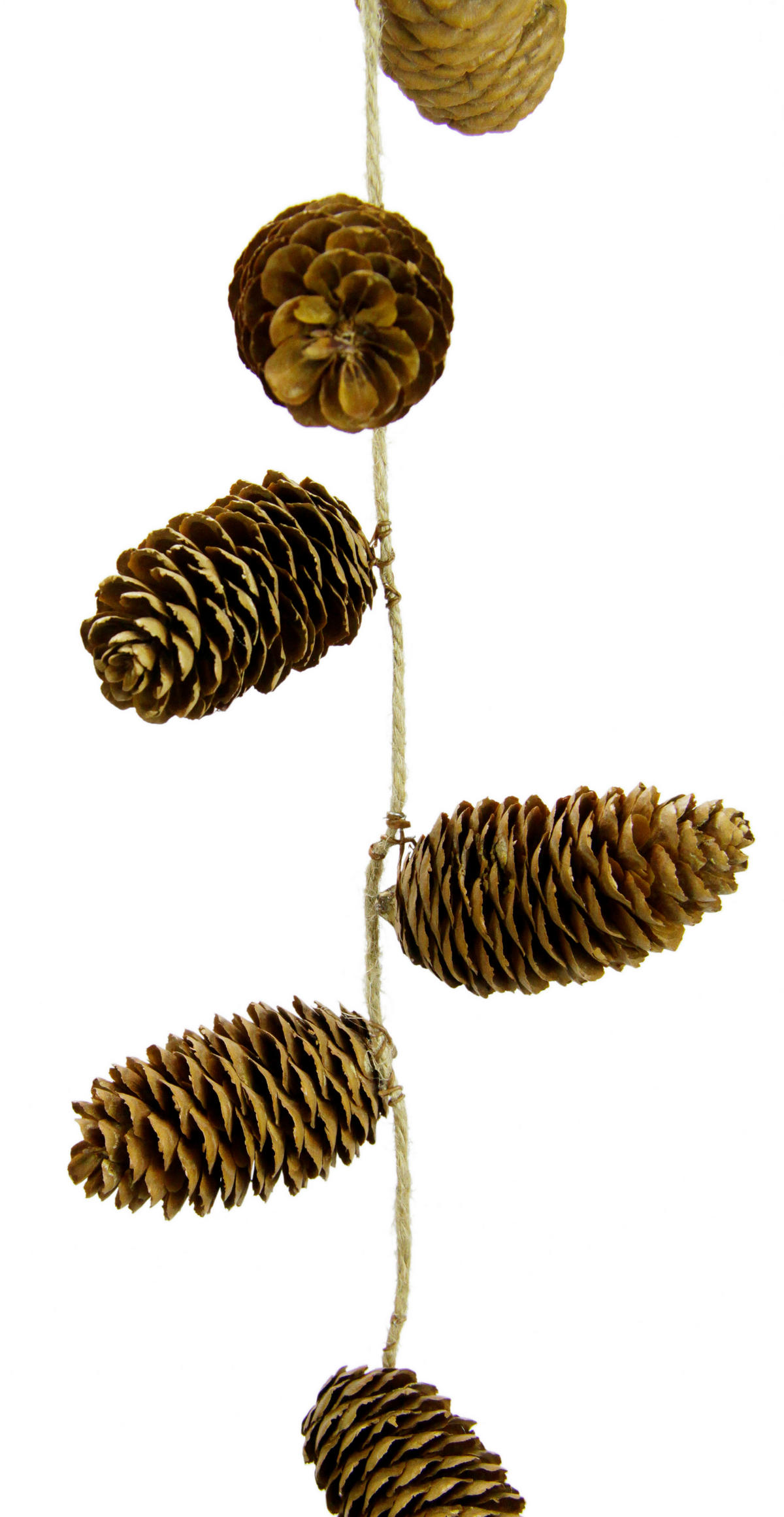 GIRLANDE Naturmaterialien  - Braun, Natur, Naturmaterialien (10/160cm) - X-Mas
