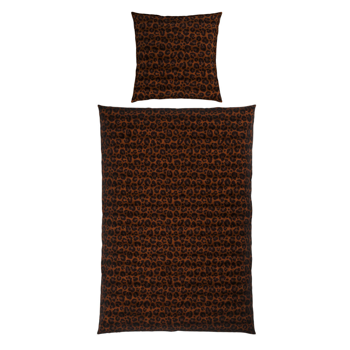 BETTWÄSCHE 2-teilig 135/200 cm  - Cognac, Design, Textil (135/200cm) - Novel