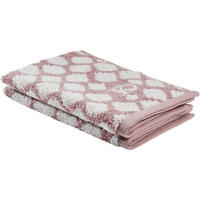 RUČNÍK PRO HOSTY, 30/50 cm, šedá, růžová - šedá/růžová, Design, textil (30/50cm) - Dieter Knoll