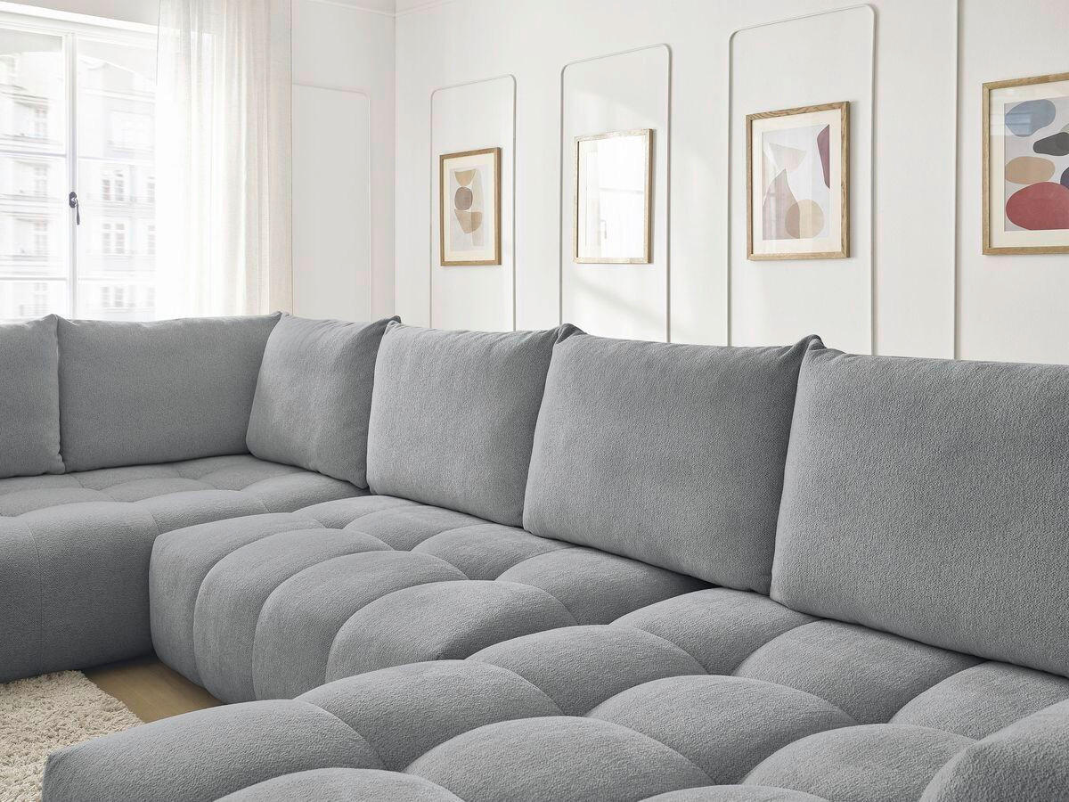 ECKSCHLAFSOFA EVEREST  mit Rücken echt, Armteil links, Armteil rechts Flachgewebe Dunkelgrau  - Dunkelgrau/Schwarz, MODERN, Kunststoff/Textil (212/423/198cm)