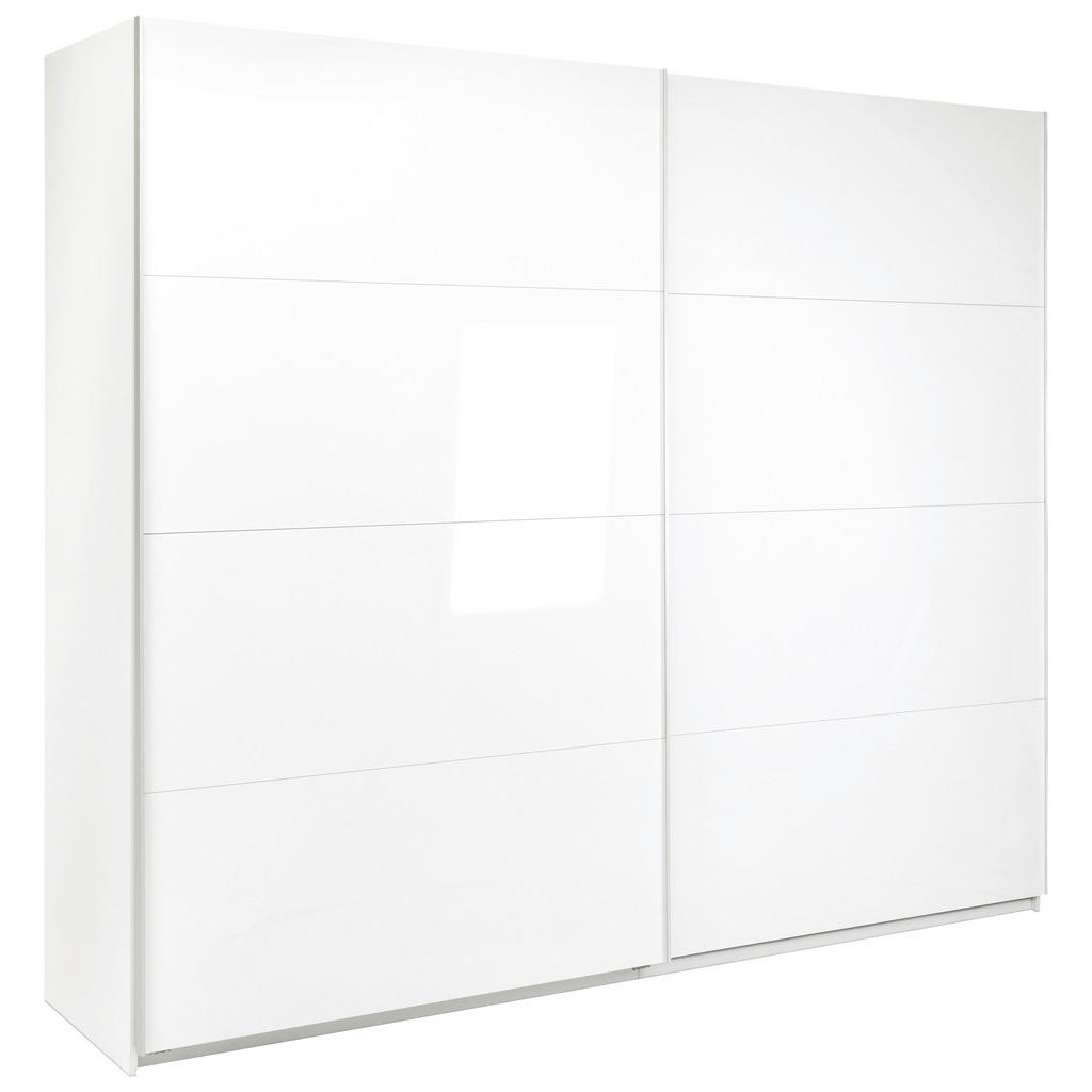 P & B SKRIŇA S POSUVNÝMI DVERAMI, biela, 250/210/62 cm