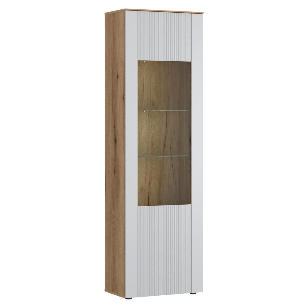 Vitrine Manilla Eichefarben B: 59 Cm