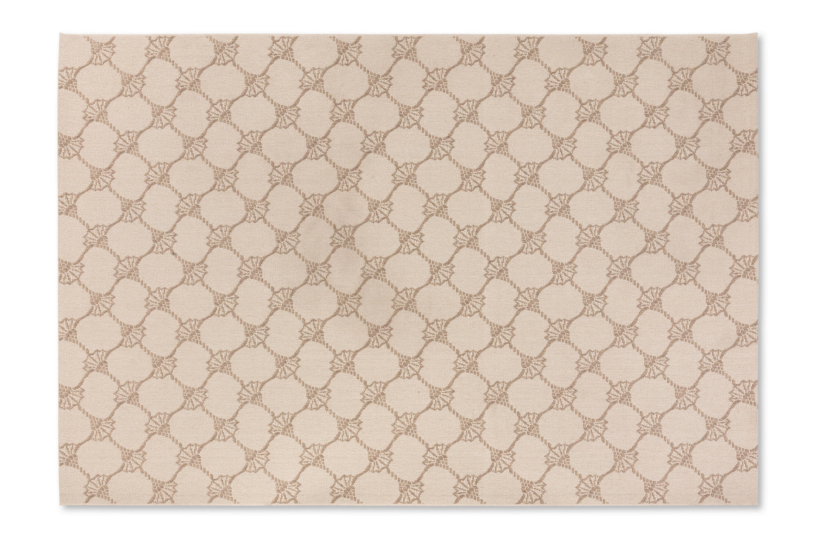 OUTDOORTEPPICH  für Terrasse und Balkon 80/150 cm Cornflower Creme  - Creme, Basics, Textil (80/150cm) - Joop!