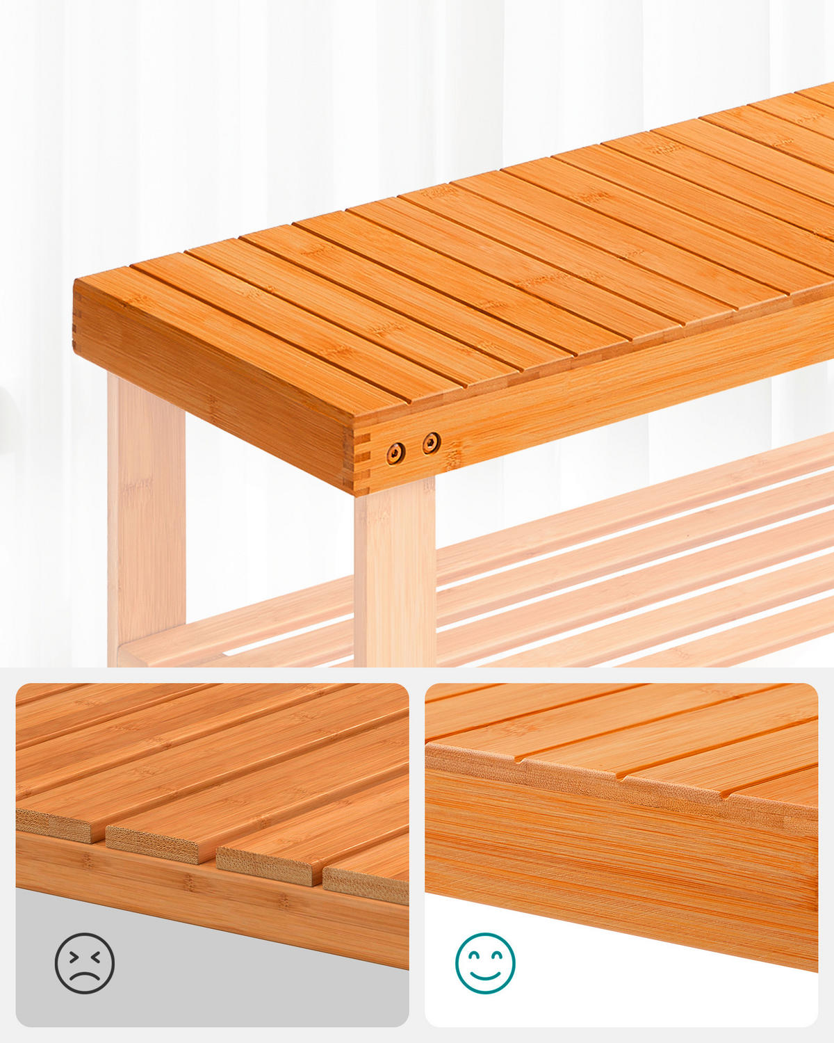 ŠATNÍ LAVICE, 70/45/28,5 cm - přírodní barvy, Trend, dřevo (70/45/28,5cm) - Boxxx