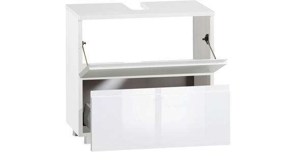 WASCHBECKENUNTERSCHRANK 60/53/35 cm  - Weiß, Design, Holzwerkstoff (60/53/35cm) - Xora