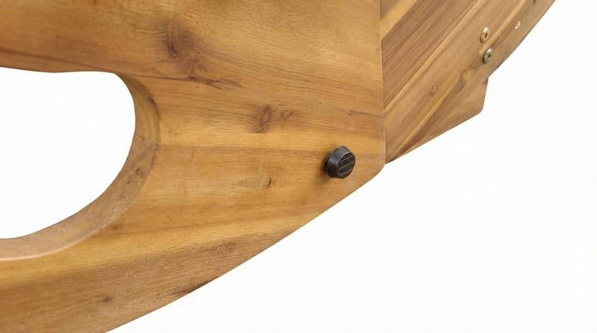 SCHAUKELLIEGE  - Akaziefarben, Basics, Holz (156/120/72cm)