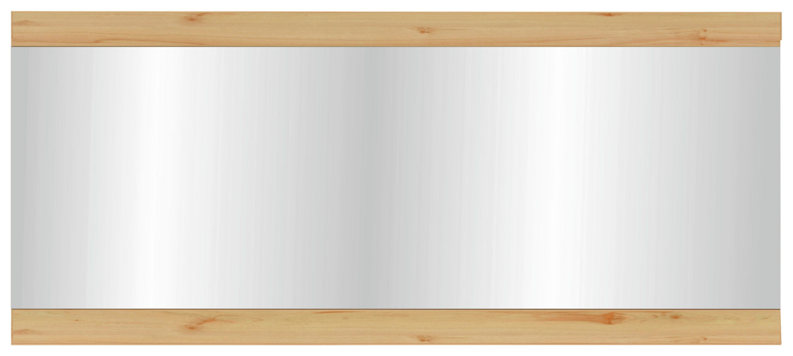 WANDSPIEGEL 150/65/2 cm  - Buchefarben, KONVENTIONELL, Glas/Holzwerkstoff (150/65/2cm) - Cantus
