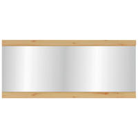 WANDSPIEGEL 150/65/2 cm  - Buchefarben, KONVENTIONELL, Glas/Holzwerkstoff (150/65/2cm) - Cantus