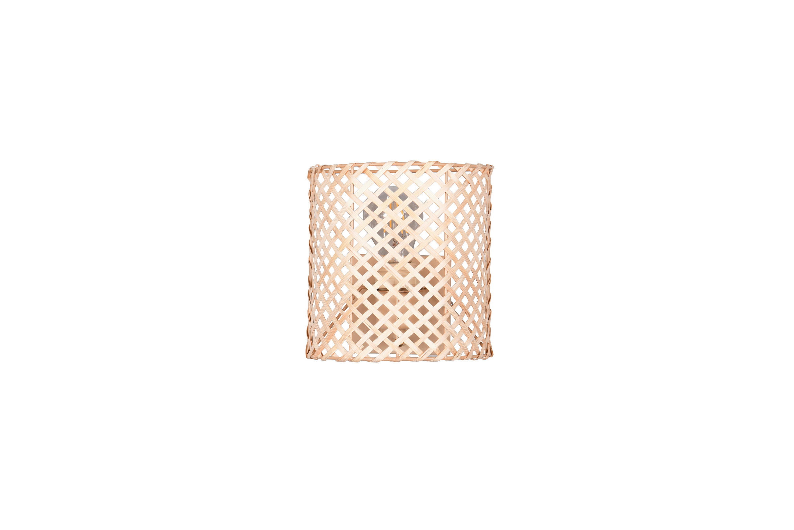 WANDLEUCHTE - Beige/Naturfarben, Natur, Naturmaterialien/Metall (19/19/10,5cm)