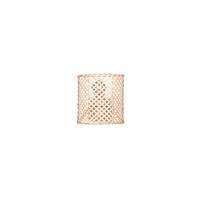 WANDLEUCHTE - Beige/Naturfarben, Natur, Naturmaterialien/Metall (19/19/10,5cm)