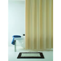 SPRCHOVÝ ZÁVĚS, 180/200 cm - béžová, Basics, plast (180/200cm) - Grund
