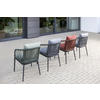 GARTENSESSEL Aluminium Anthrazit  - Anthrazit, Design, Textil/Metall (56/87/63cm)