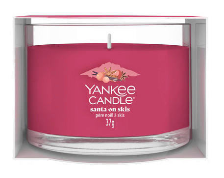 ILLATGYERTYA - áttetsző, Modern, Üveg/paraffin (4.7/5.2/5.2cm) - Yankee Candle