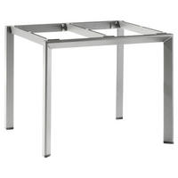 GARTENTISCHGESTELL 90/90/74 cm Metall  - Graphitfarben, Design, Metall (90/90/74cm) - Sieger