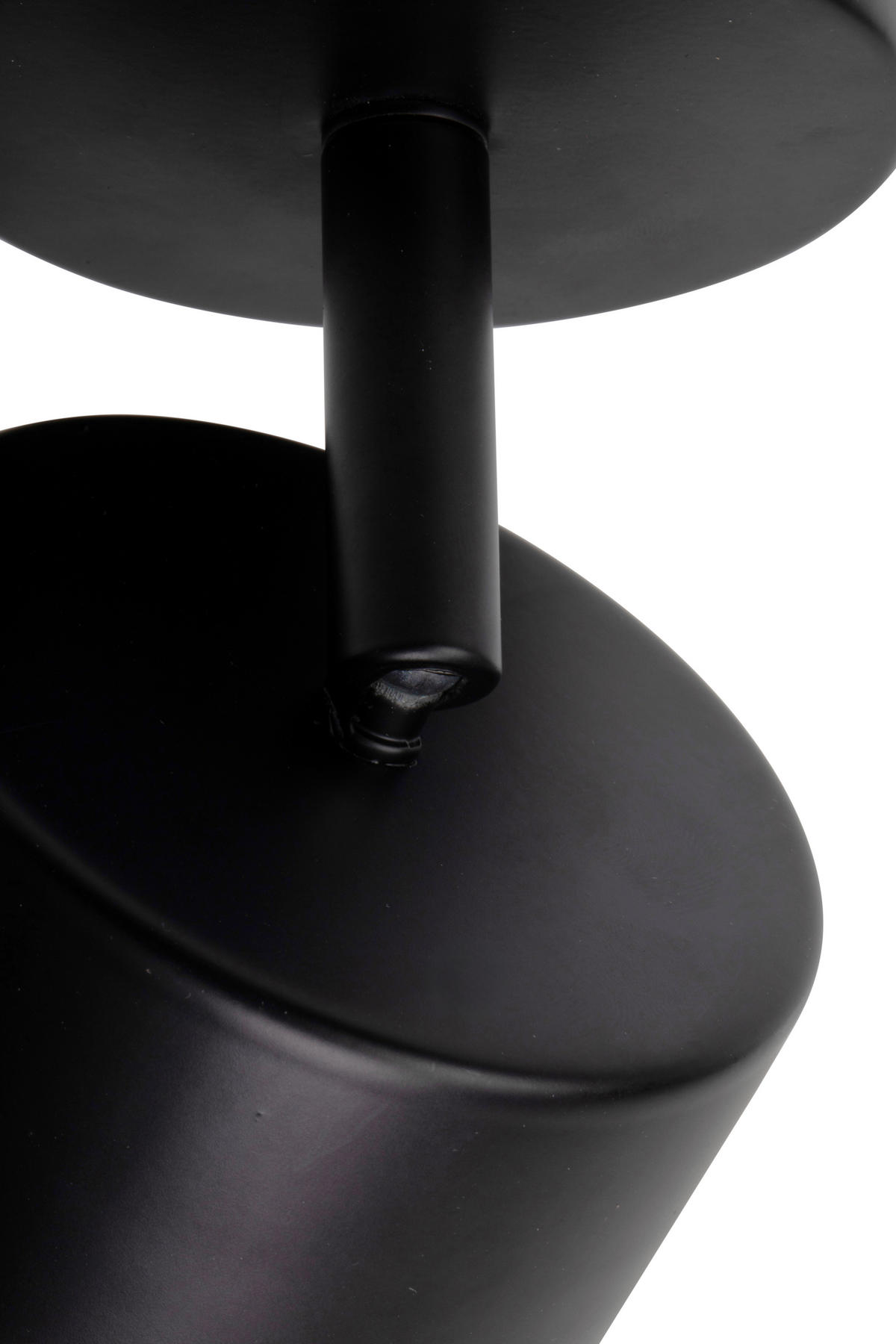 LED-STRAHLER Puk 8/10,8 cm   - Schwarz, Design, Metall (8/10,8cm) - Novel