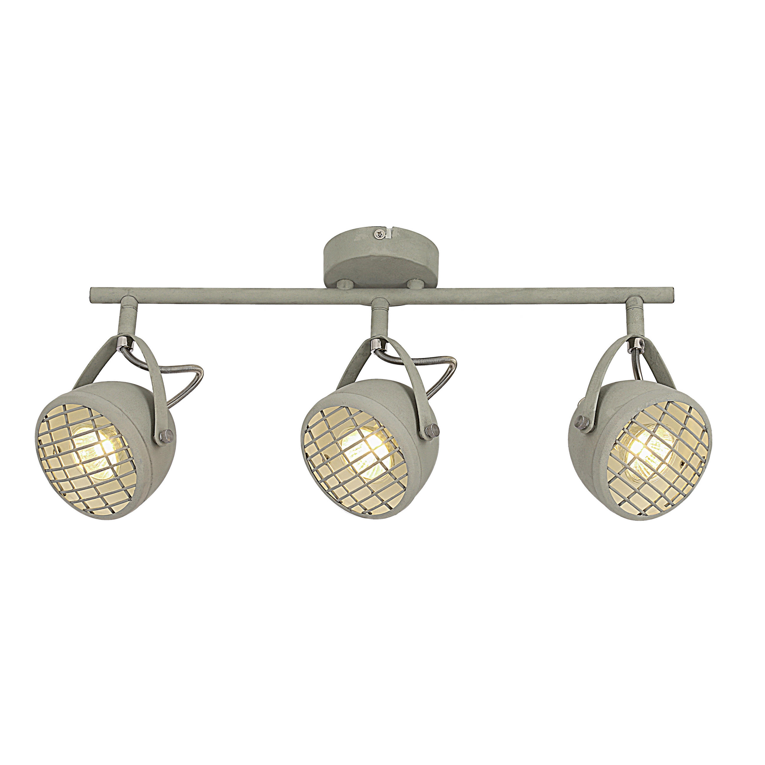 STRAHLER 45/10/21 cm - Hellgrau, Trend, Metall (45/10/21cm)