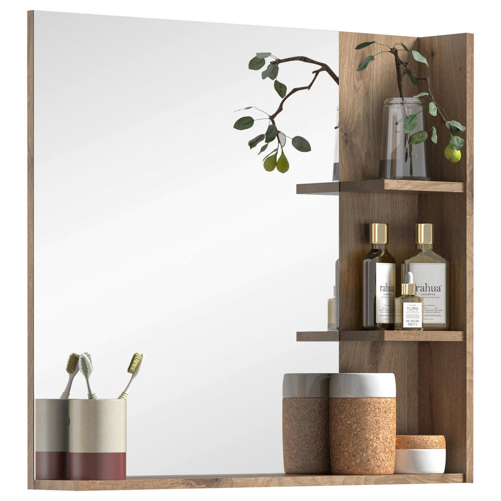 Wandspiegel Mason 79x73 Cm Eichefarben