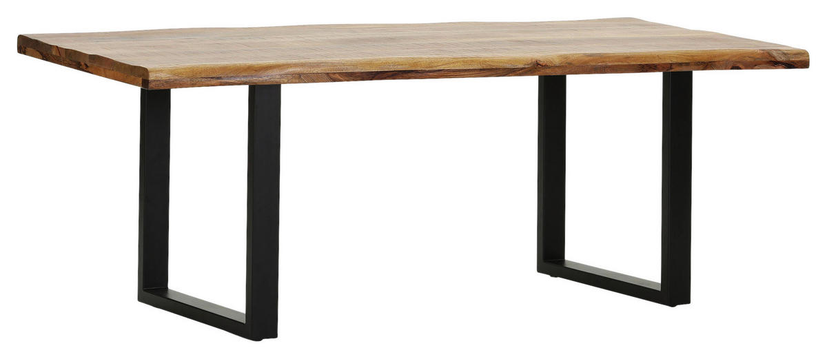 TISCHPLATTE Naturfarben   - Naturfarben, Design, Holz (200/100/5cm) - Landscape