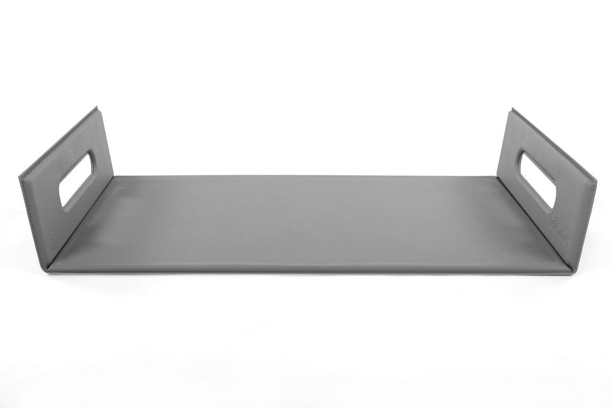 POSLUŽAVNIK  57/45 cm            - siva, Osnovno, tekstil (57/45cm) - ZICZAC