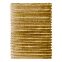 KUSCHELDECKE 130/170 cm  - Senfgelb, Basics, Textil (130/170cm)