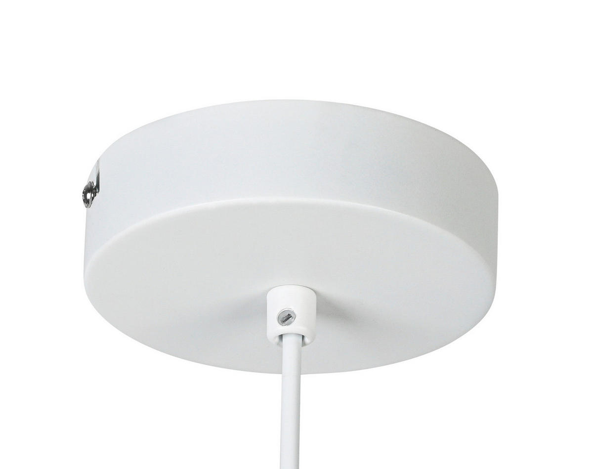 TAKLAMPA 45/27 cm  - vit/brun, Natur, metall/textil (45/27cm) - Novel