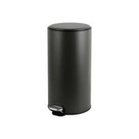 ABFALLSAMMLER 30 L  - Schwarz/Grau, Basics, Kunststoff/Metall (32/61,8/38,5cm) - Novel