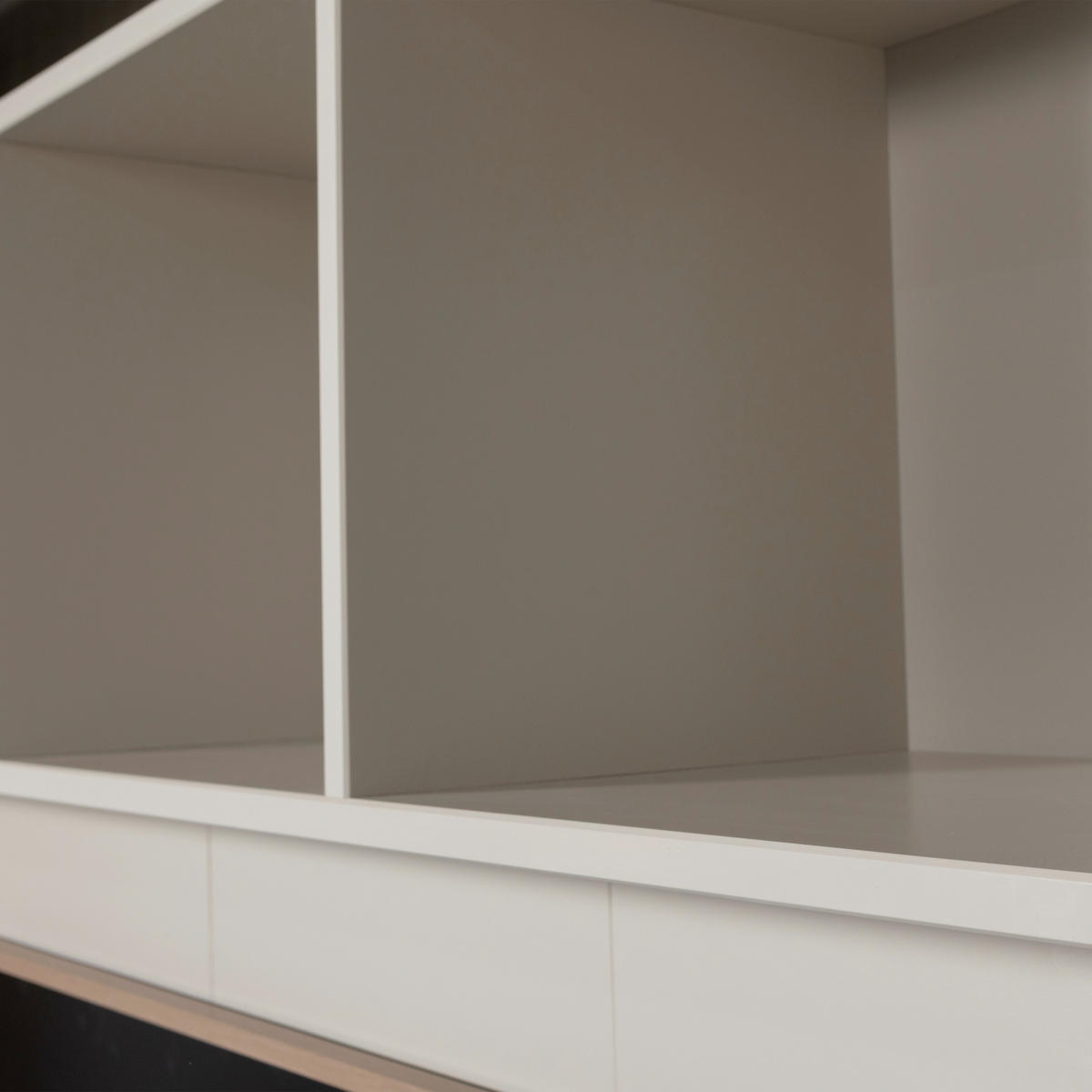 WOHNWAND  in Grau  160/215/40 cm  - Grau, Design, Holz (160/215/40cm) - Livetastic