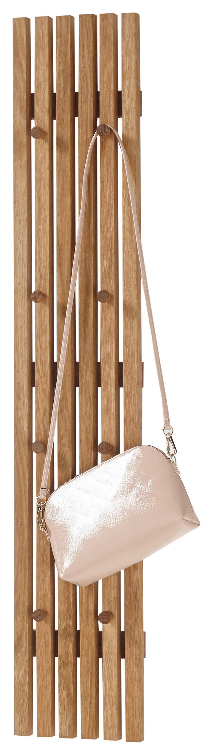 GARDEROBENPANEEL  in 22/120/5 cm  - Eichefarben, Natur, Holz (22/120/5cm)