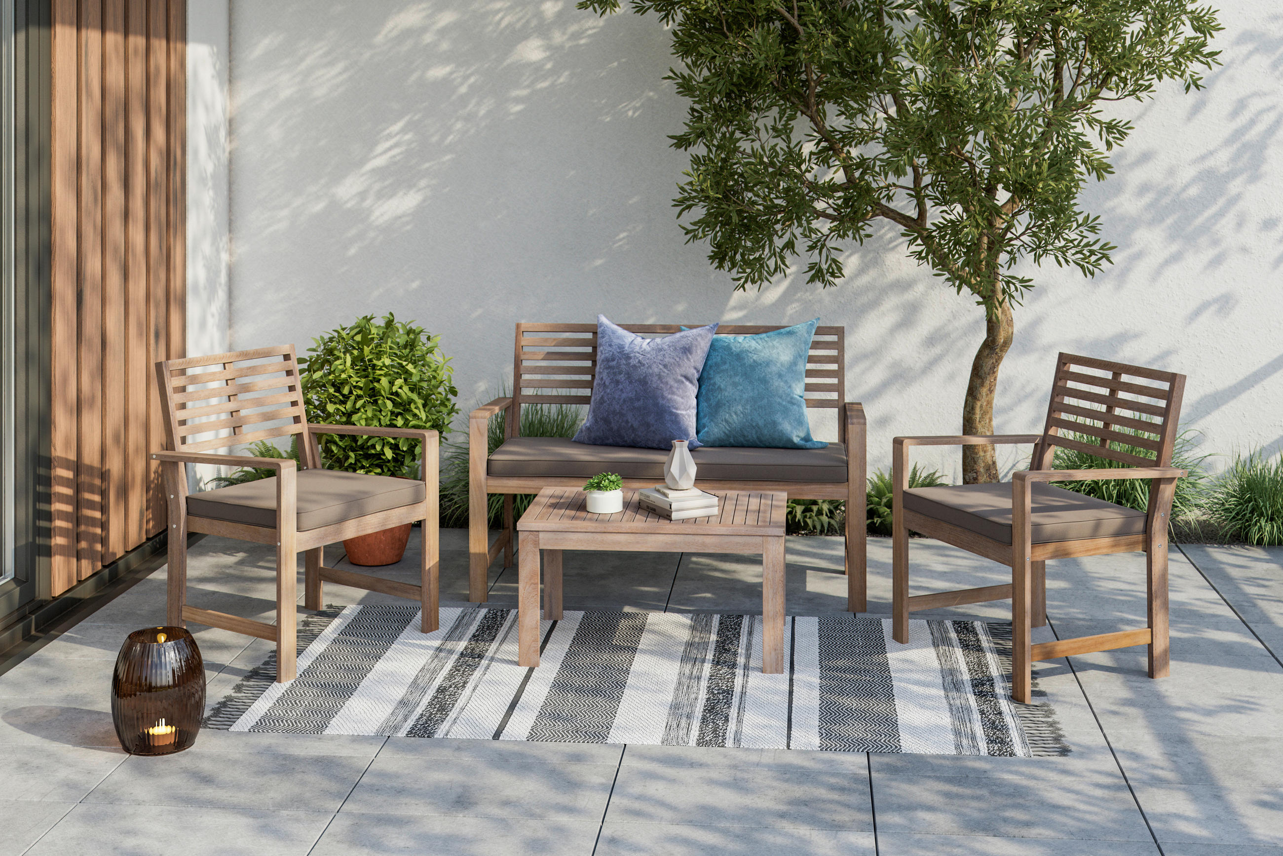 SET MOBILIER DE GRĂDINĂ
