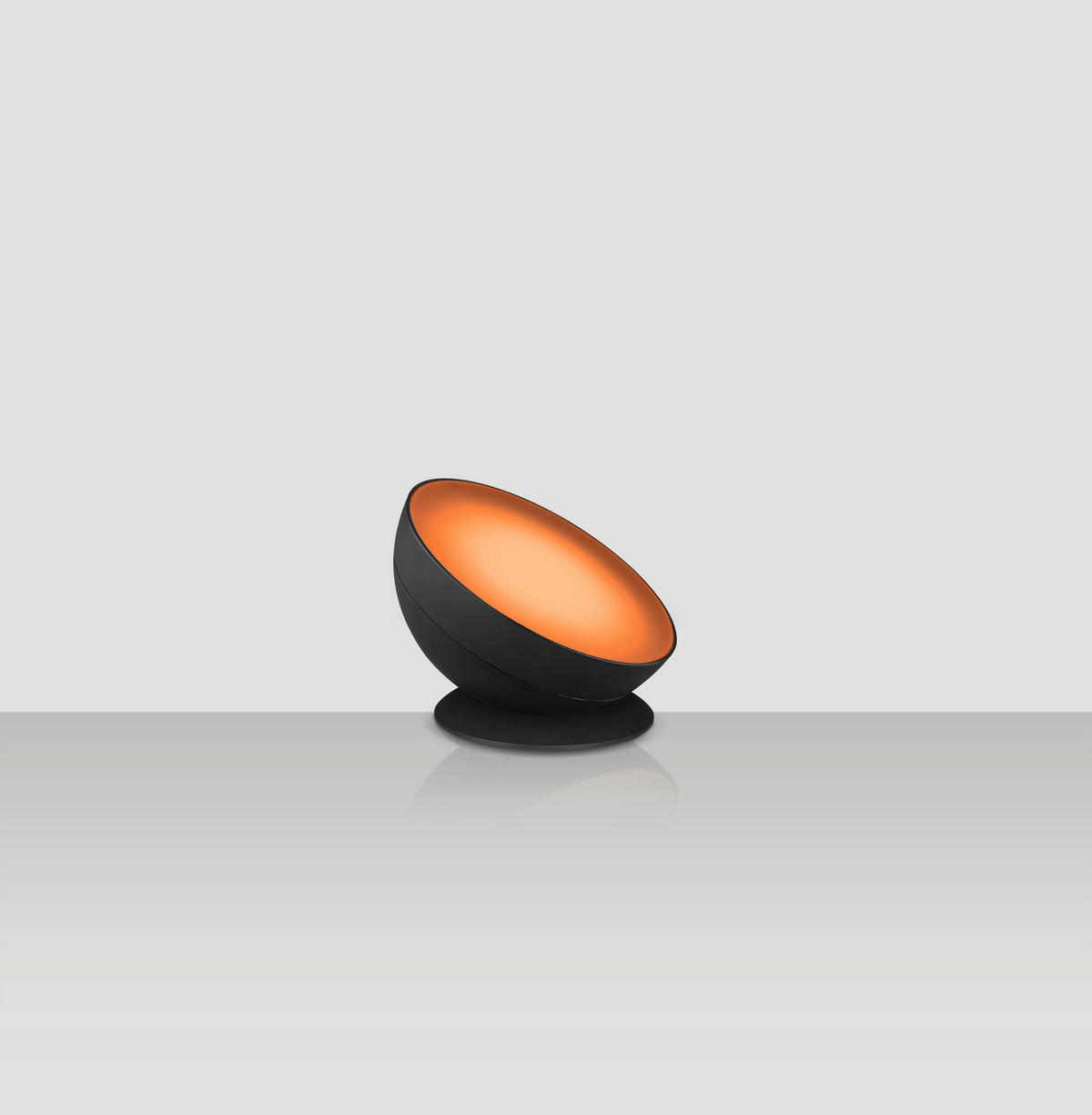 LED ASZTALI LÁMPA - fekete, Basics, műanyag (9,2/17,5cm) - Xora