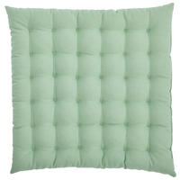 SITZKISSEN  - Hellgrün, Basics, Textil (38/38/4cm) - Bio:Vio