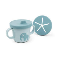 TRINKBECHER  - Hellblau, Basics, Kunststoff (12/8,7/9cm)